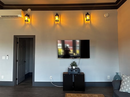 Premium Apartment, City View | Living area