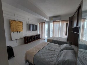 1 bedroom, internet, bed sheets