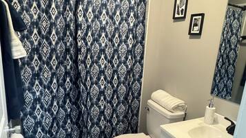 Serviettes fournies, savon, papier toilette