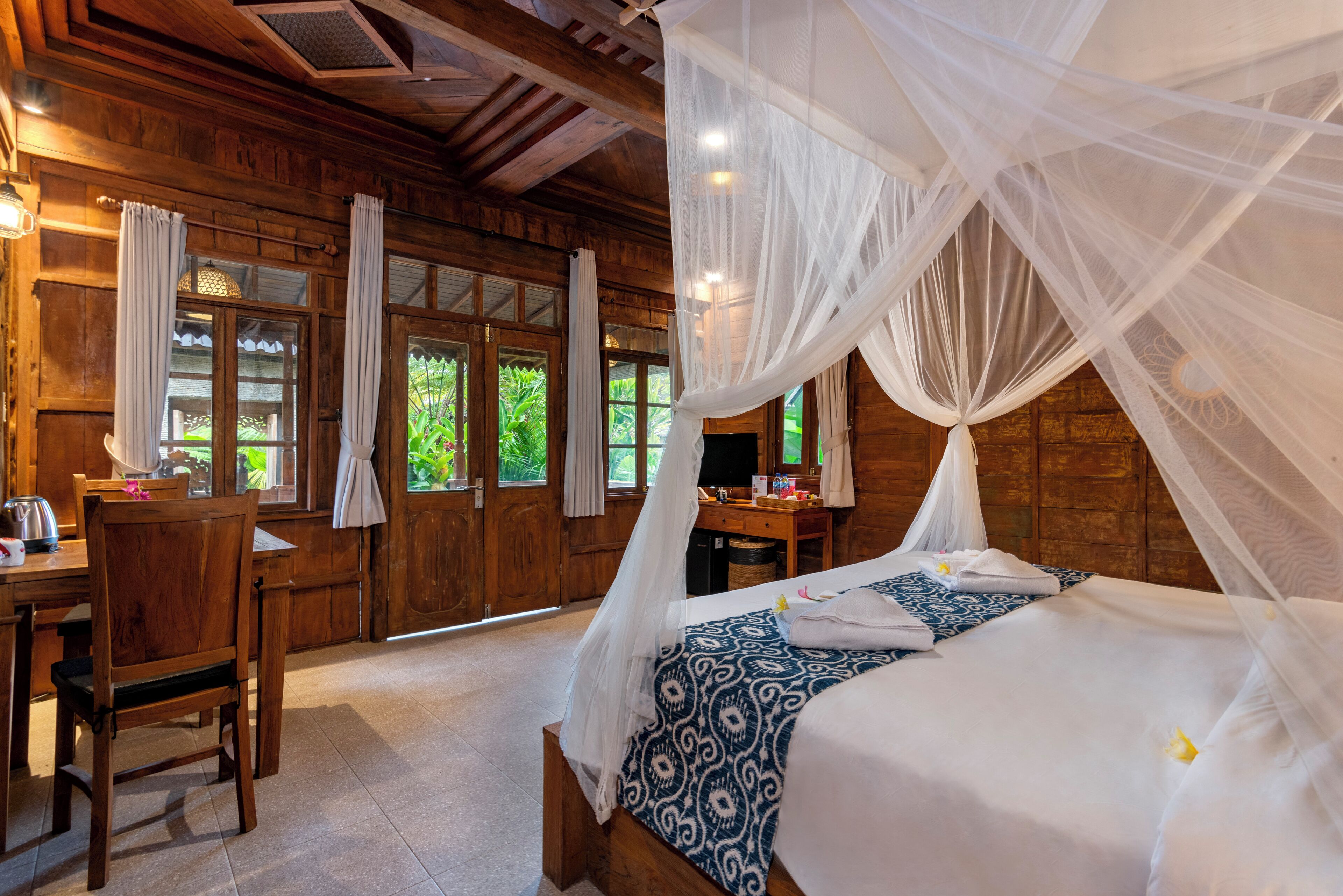 Villa, Private Pool, Garden View | Free WiFi, bed sheets