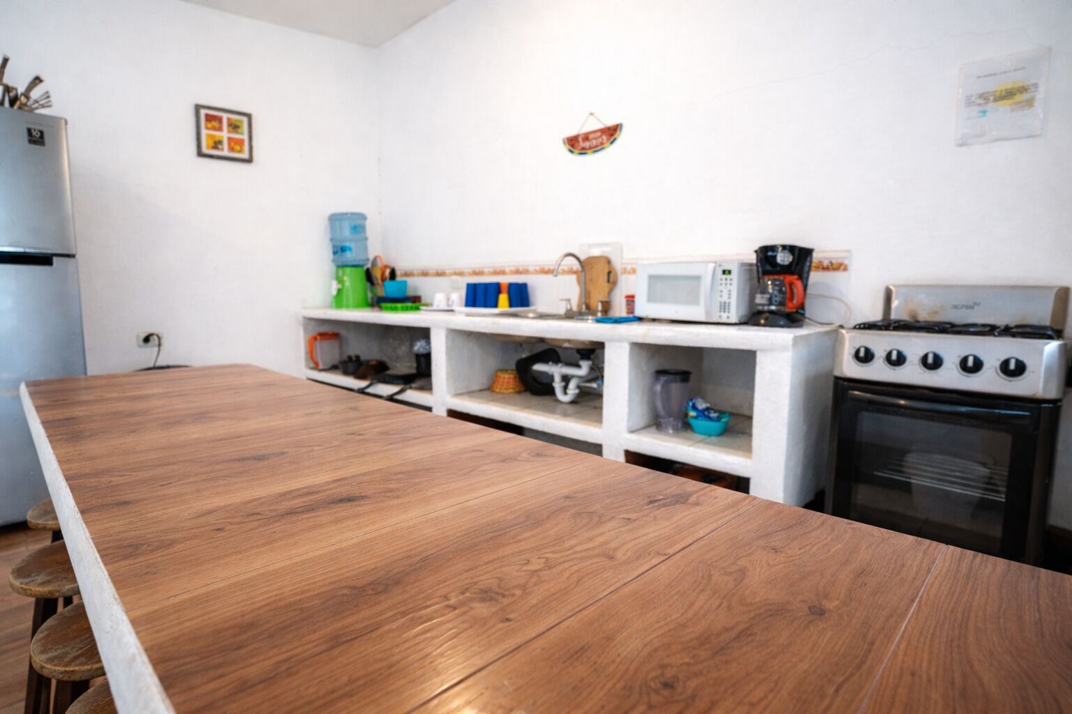 Family House, Pool View | Private kitchen