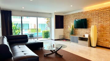 Villa, Balcony | Living area