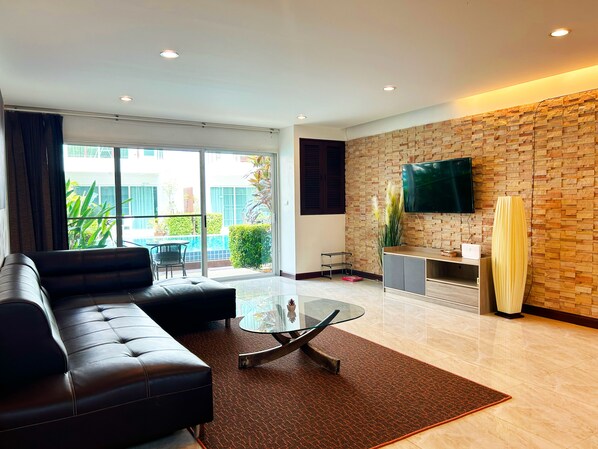 Villa, Balcony | Living area