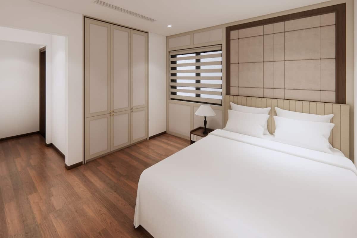 Caja de seguridad en la habitación y escritorio