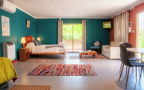 Kamer, uitzicht op tuin | Gratis wifi