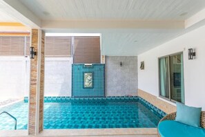 Outdoor pool - 3BR Pool Villa Near Boat Avenue V29 (Choeng Thale)