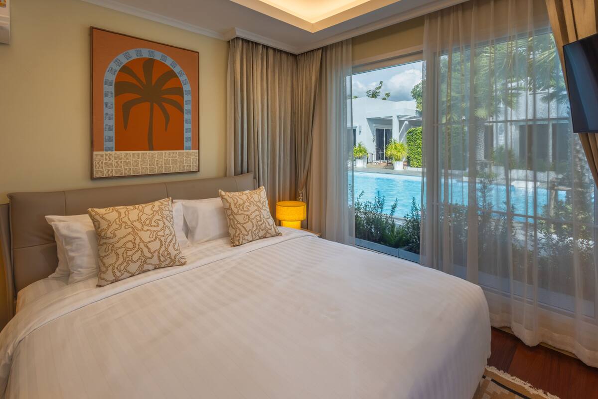 2 Bedroom Seafront King Villa | Ücretsiz kablosuz İnternet, çarşaf takımı 