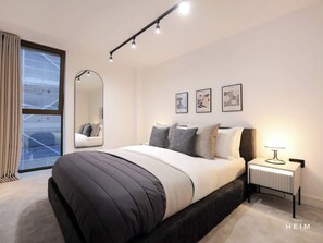 2 slaapkamers, een strijkplank/strijkijzer, wifi, beddengoed