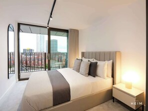 2 chambres, fer et planche Ă repasser, Wi-Fi, draps fournis