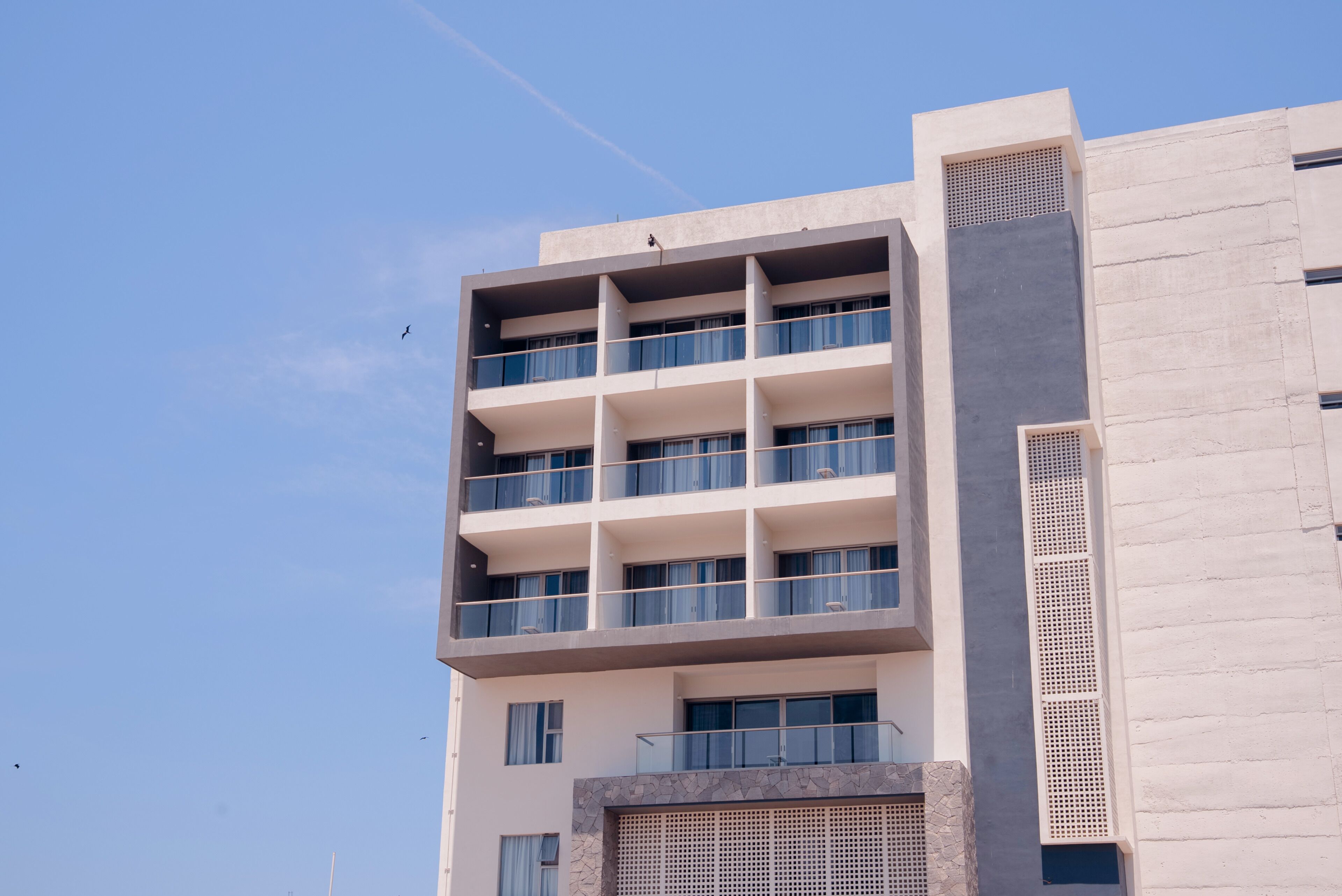 Entrada de la propiedad