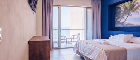 Ropa de cama de alta calidad, wifi gratis y ropa de cama