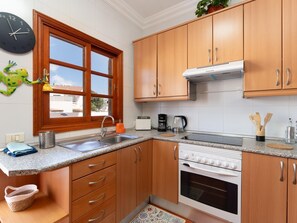 Fridge, microwave, coffee/tea maker