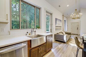 Interior - WFH-Friendly Gem w/ Creek: 4 Mi to Sammamish Trail (Redmond)