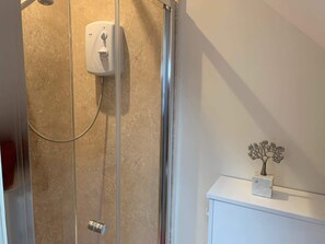 Shower, hair dryer