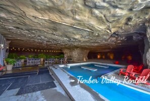Pool - 5BR Lakefront Sleeps 22 -- Deck, Dock & Views! (Osage Beach)
