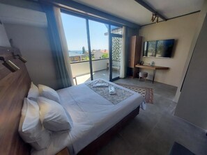 Superior Double or Twin Room, Terrace, Sea View