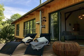 Terrace/patio - West barn at Mühlendamm (Steinbergkirche)