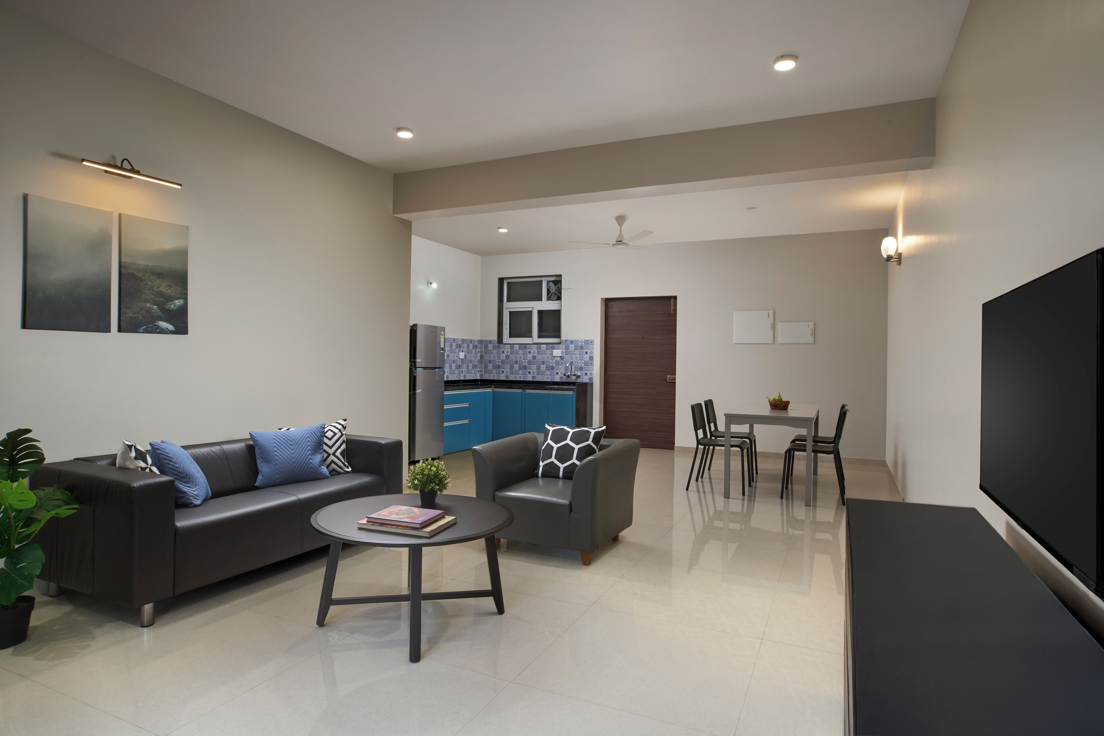 Smart TV de 45 pulgadas con canales digitales y películas de estreno 