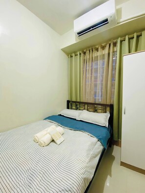 Condo, 1 Bedroom, Accessible, City View | 1 bedroom - Cabin and Co a Cozy Stay Near MOA (Pasay)