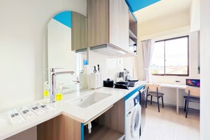 Chambre Quadruple Familiale | Cuisine privée