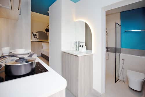 Superior Twin Room | In-room safe, desk, blackout drapes, iron/ironing board