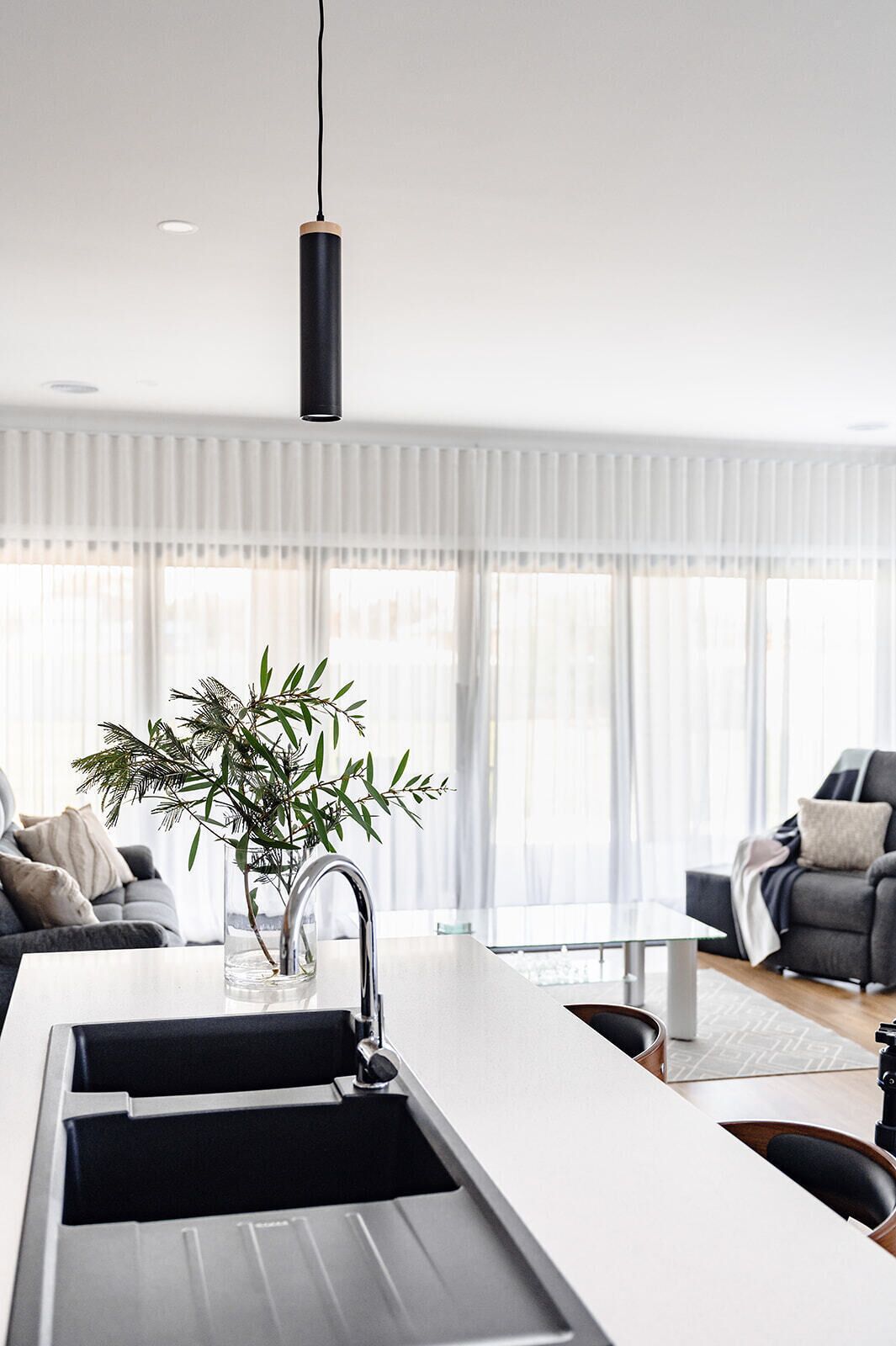 Kitchen & Living area