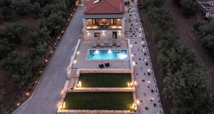 Villa Orama-where dreams meet the sea.Relax by the private heated pool all year.