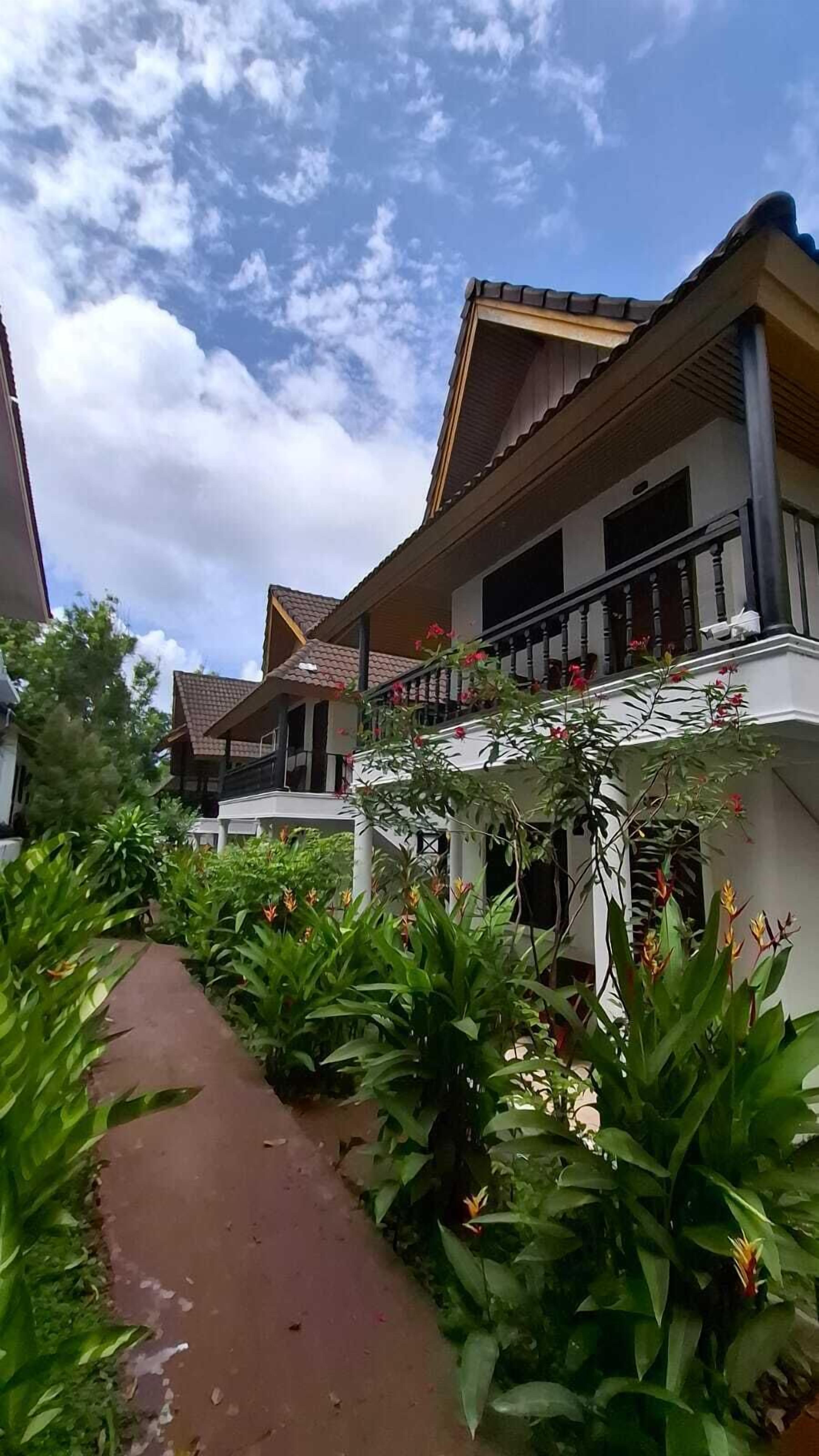 Fassade der Unterkunft