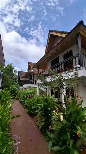 Voorkant van accommodatie