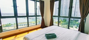 Basic Apartment, City View | Iron/ironing board, free WiFi