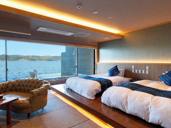Cofres nos quartos, cortinas blackout, Wi-Fi de cortesia
