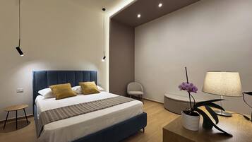 Deluxe-Doppelzimmer, Blick auf den Innenhof