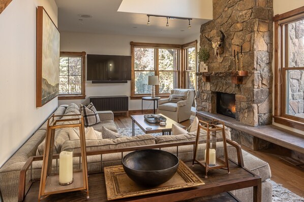 تلفزيون، مدفأة