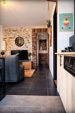 Appartement Confort, 2 chambres | Aire de séjour