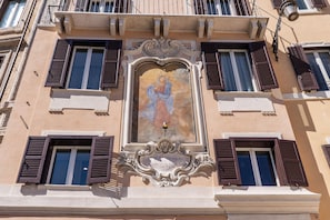Fassade der Unterkunft