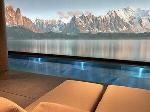 Pool - Luxury apartment with pool and sauna, 8 beds in Val-d'Isère (Val-d'Isère)