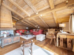 Fernseher, Kamin