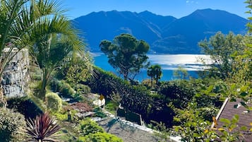 Lejlighed til brudepar - flere soveværelser - ved bjerg (Locarno Area: Quiet Lake view escape) | Overnatningsstedets område