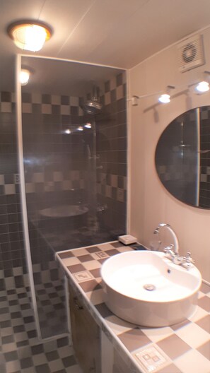 Shower, hair dryer, towels, toilet paper - Gîte 3* 300m beach large private pool (Châtelaillon-Plage)