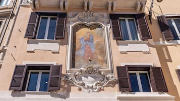 Fassade der Unterkunft