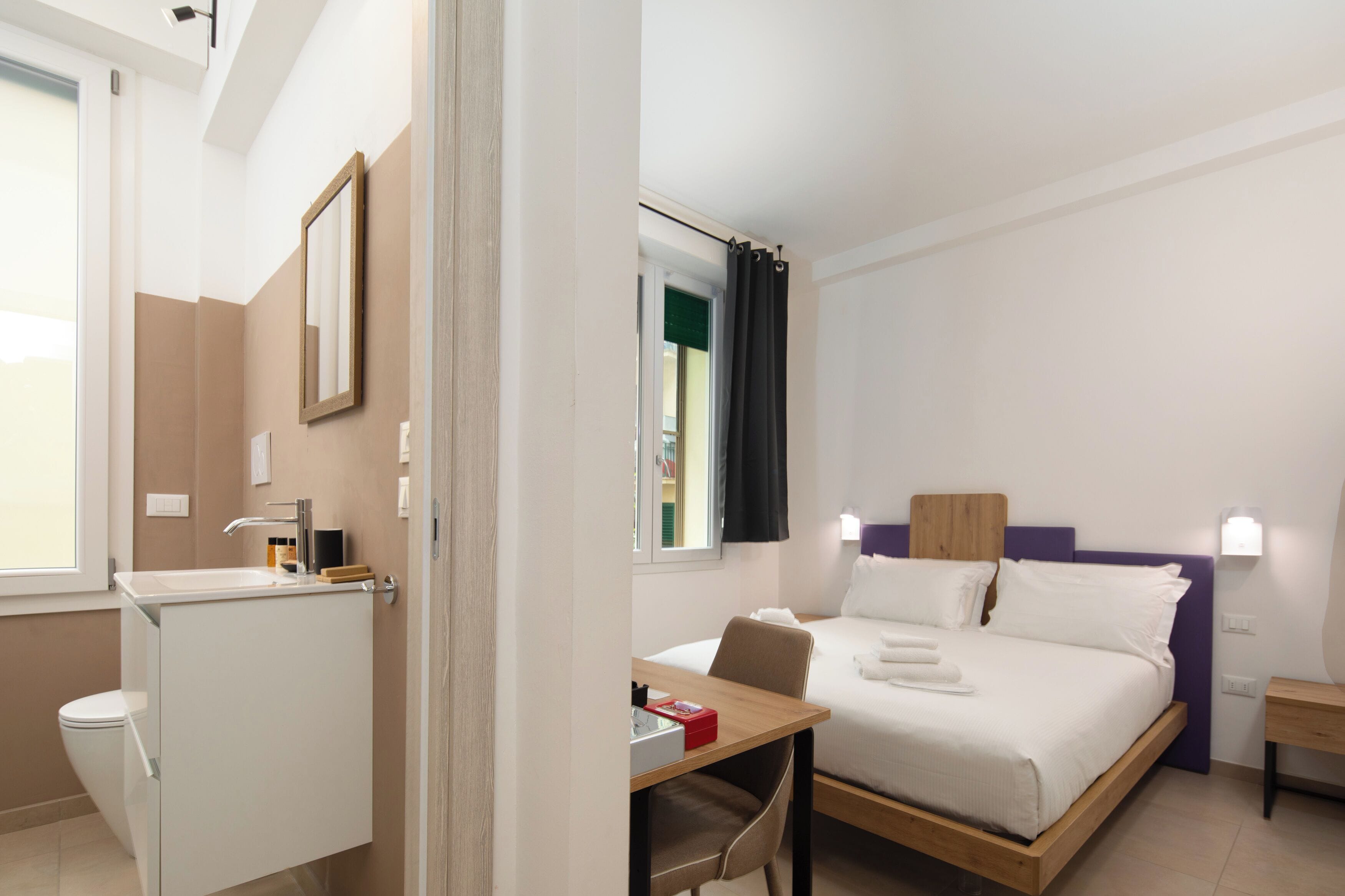 Phòng đôi Economy | Két bảo mật tại phòng, màn/rèm cản sáng 