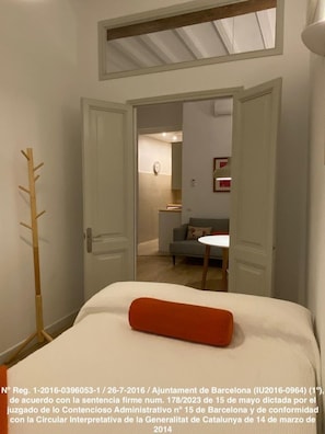 2 bedrooms, iron/ironing board