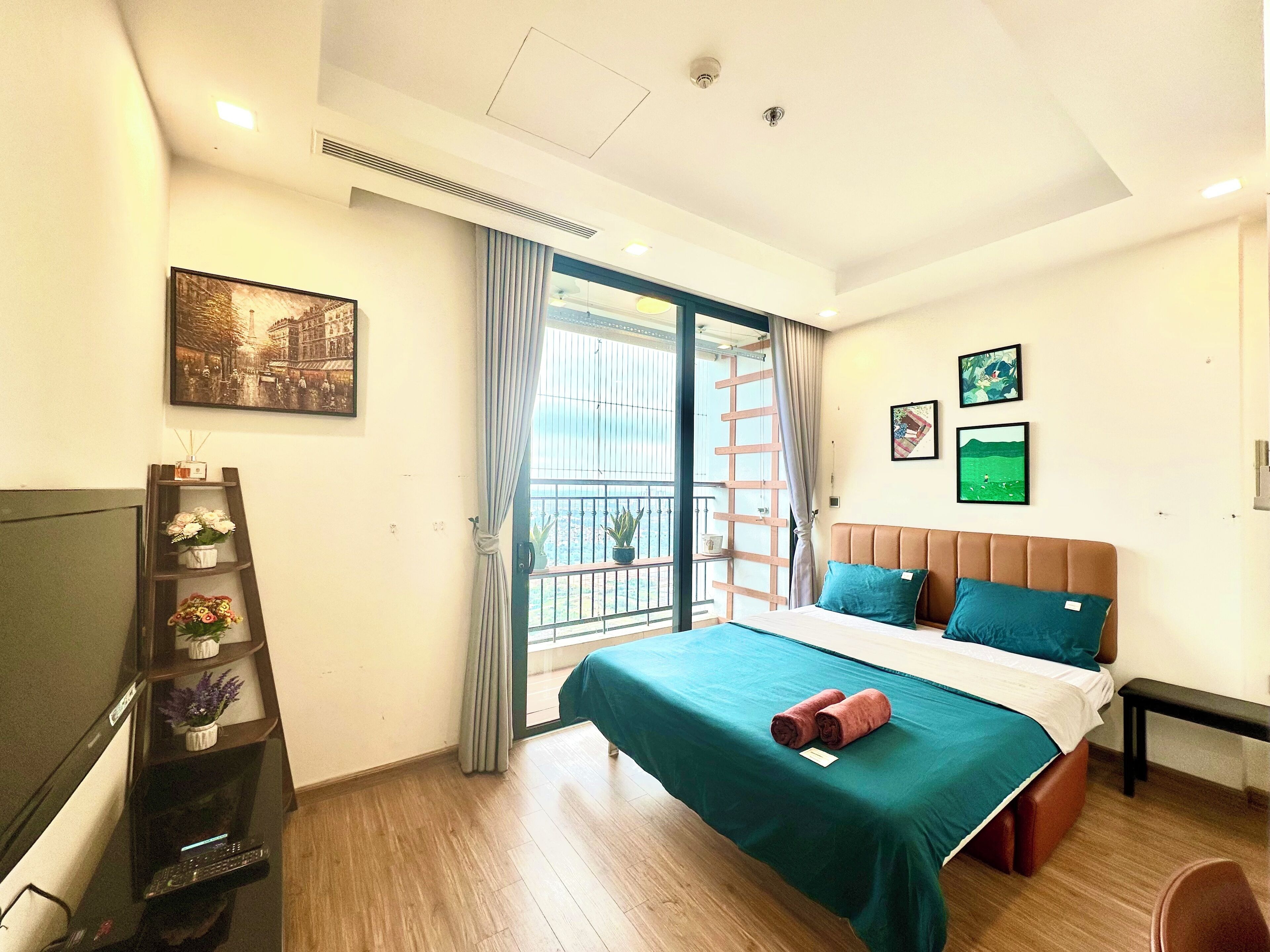 1 chambre, fer et planche à repasser, Wi-Fi, literie fournie