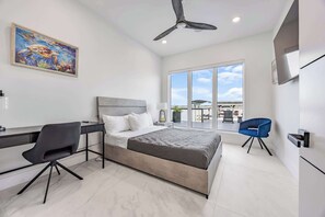 4 bedrooms, iron/ironing board, travel cot, WiFi