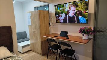 1 Schlafzimmer, Bügeleisen/Bügelbrett, kostenloses WLAN, Bettwäsche