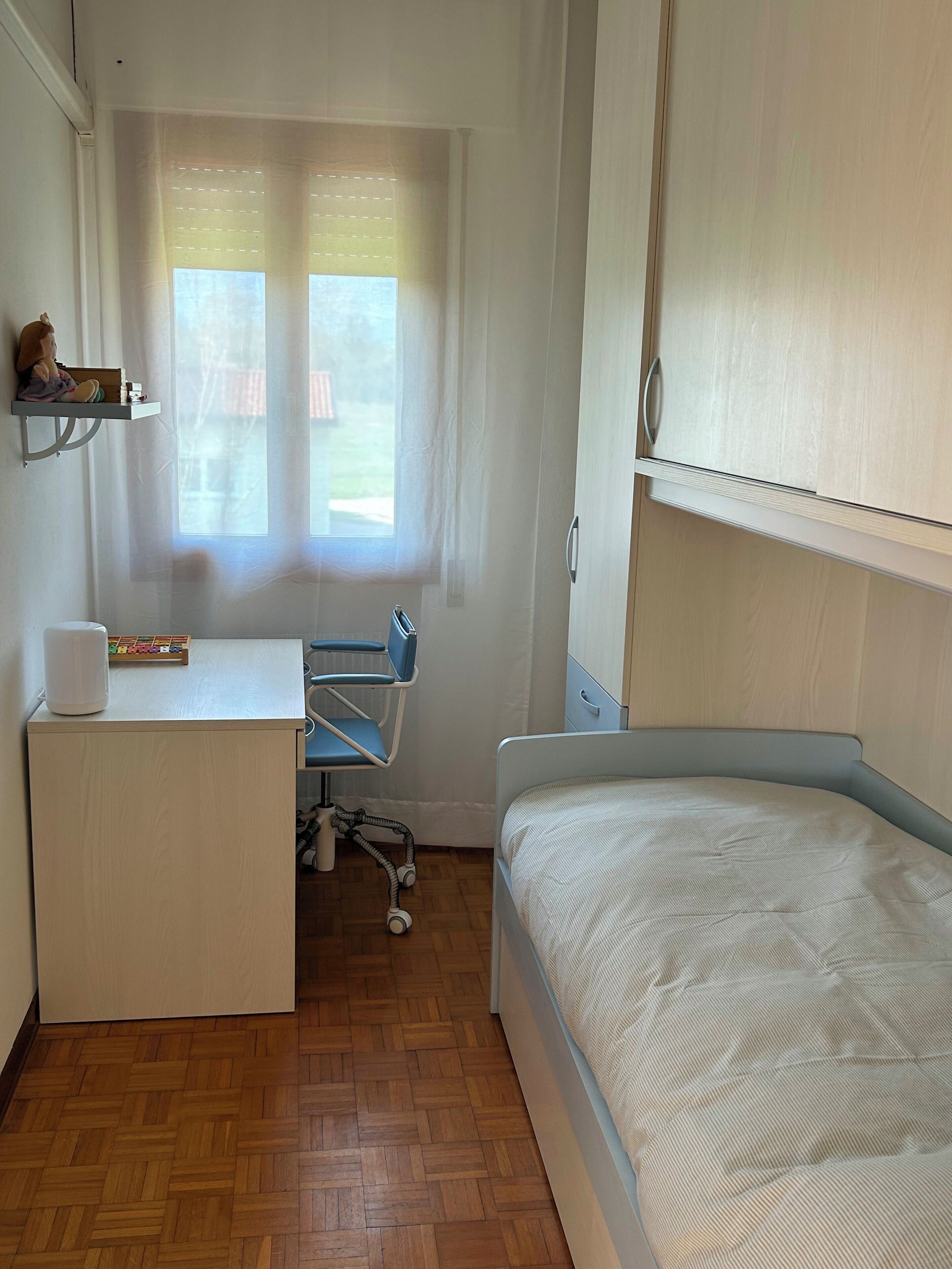 2 dormitorios, tabla de planchar con plancha, wifi y ropa de cama