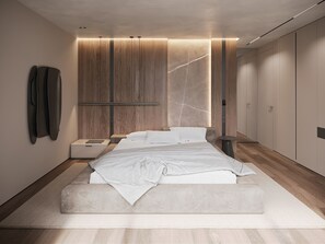 3 bedrooms, in-room safe, desk, iron/ironing board