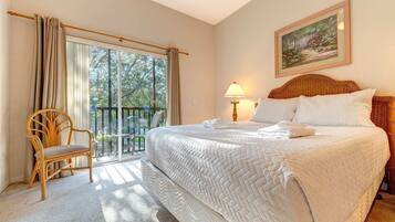 3 slaapkamers, een strijkplank/strijkijzer, wifi, beddengoed