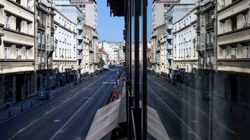 Udsigt fra overnatningsstedet