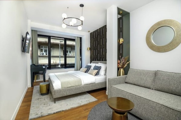 1 habitación, wifi y ropa de cama